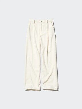NWT Uniqlo Drapey Denim Pleated Pants